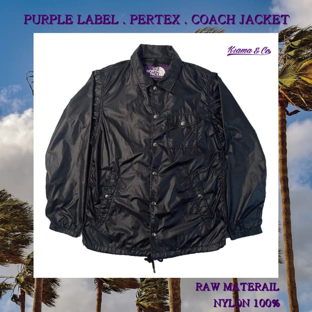 Pertex . Coach jacket