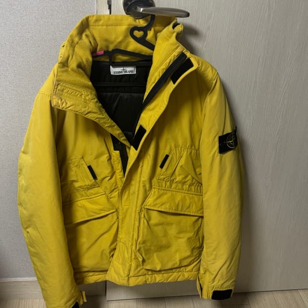 마이크로랩스 프리마로프트 옐로우 패딩