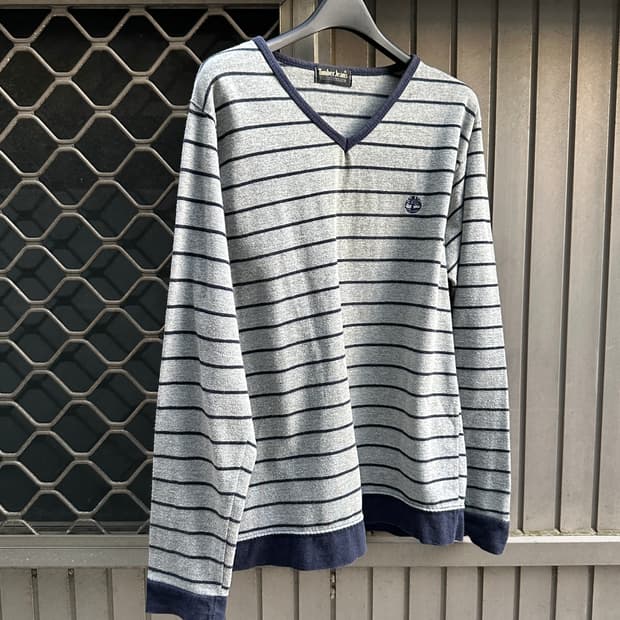 Timberland stripe sleeve