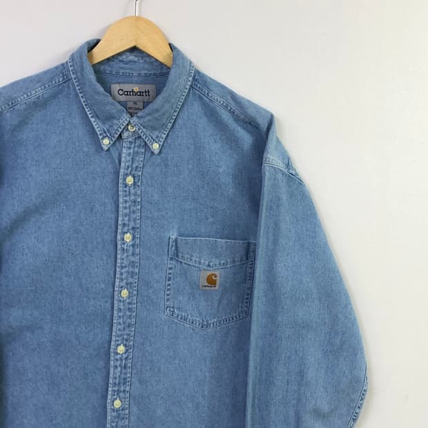 XL 칼하트 데님 셔츠