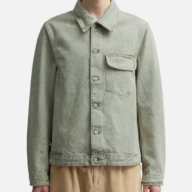 아워레가시 리버쓰 자켓 애틱 워시 데님 46