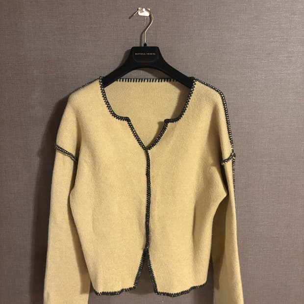  아이보리 가디건 Japan