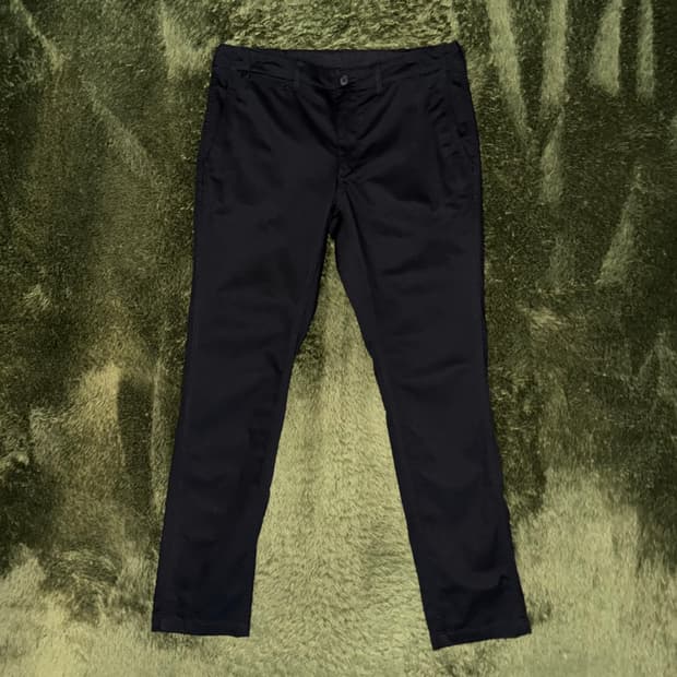 [XL] 유나이티드 애로우즈 GLR 포켓 치노 팬츠 블랙