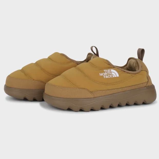 새상품) 노스페이스 패딩부츠 230 카멜