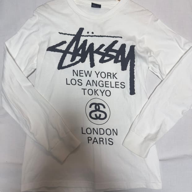 스투시 롱슬리브