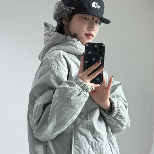 노스페이스 이어머프 캡