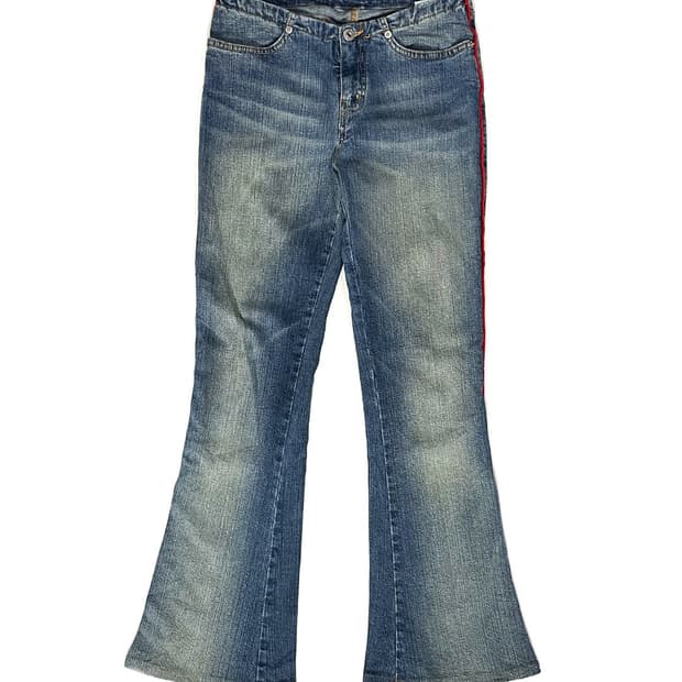 Replay 로우라이즈 부츠컷 팬츠