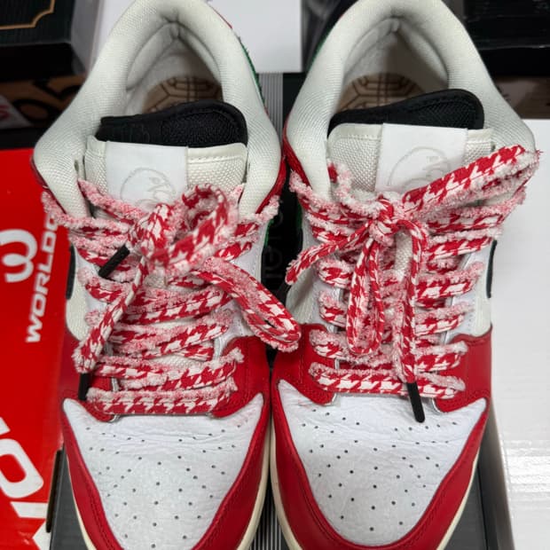 (290) 나이키 프레임 스케이트 SB 덩크 로우 프로 하비비