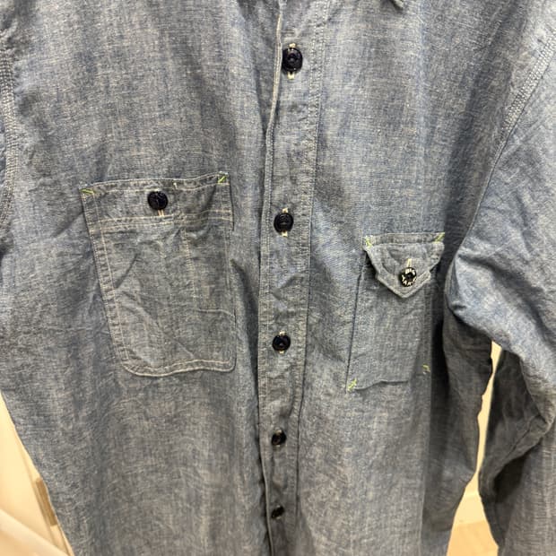 빅얀크 1935 오리지널 샴브레이 인디고 15H