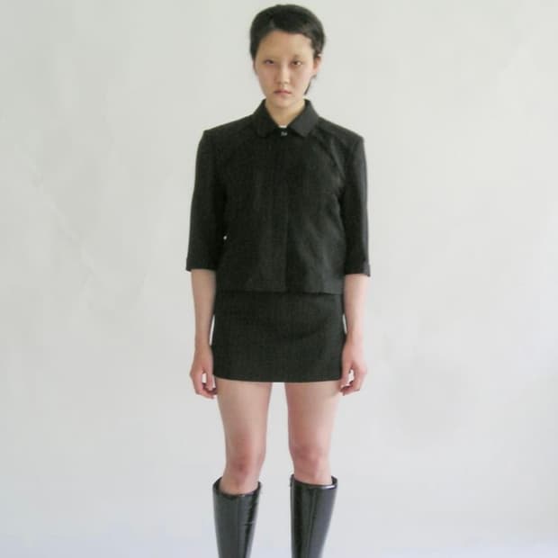 애옹쓰 카프리 미니스커트