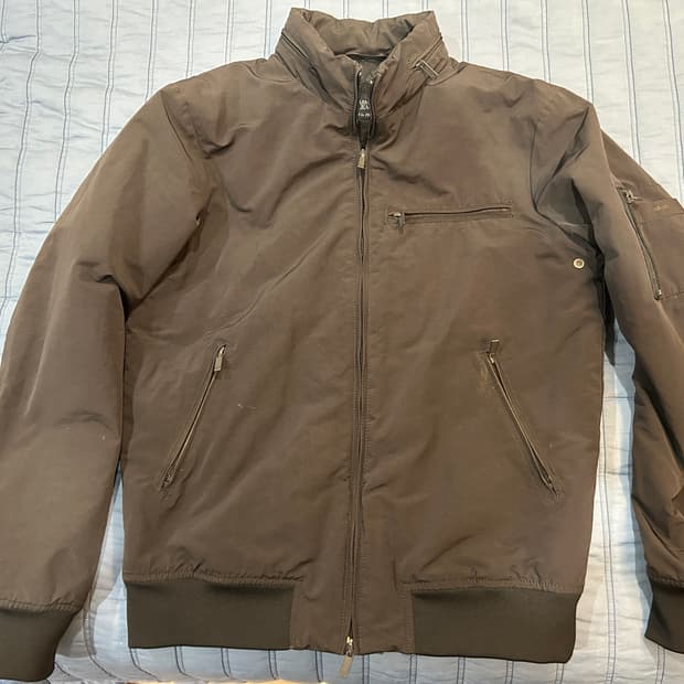 아르마니 진스 항공점퍼 네이비 M (50) 사이즈