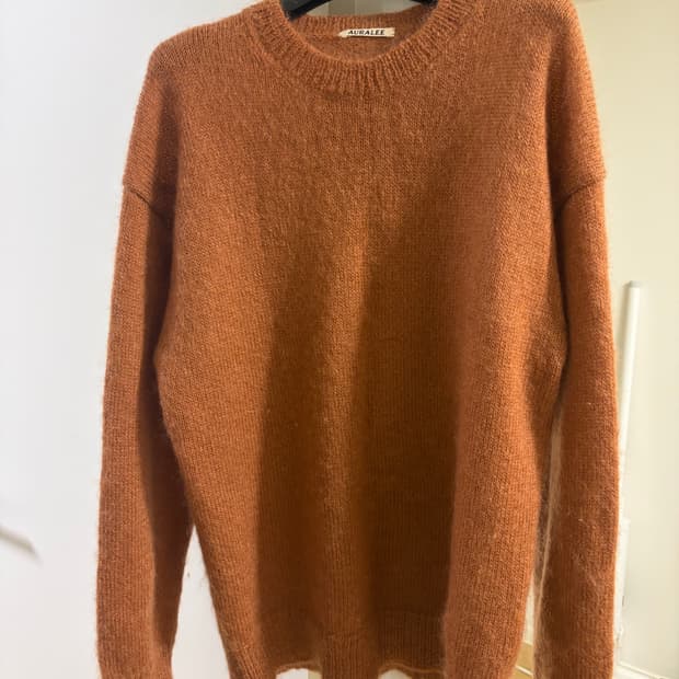 오라리 슈퍼키드 모헤어 니트 3사이즈