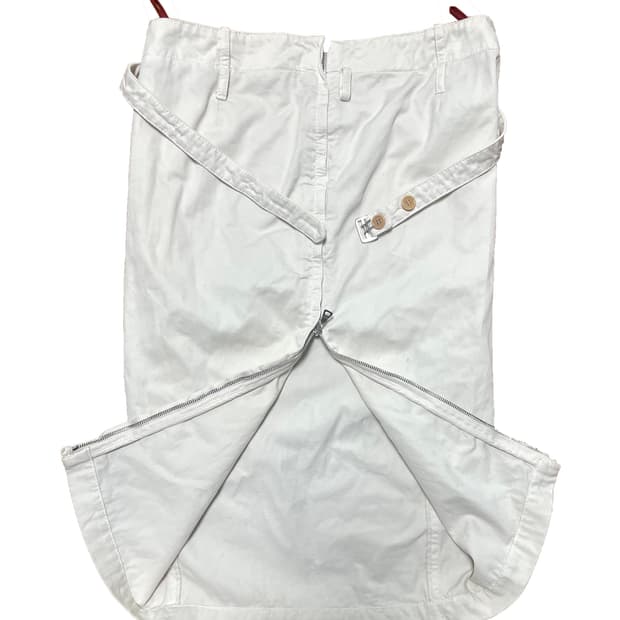 Prada cottonmidi skirt