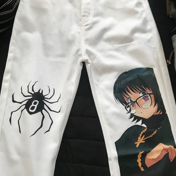 헌터헌터 환영여단 흰색 바지