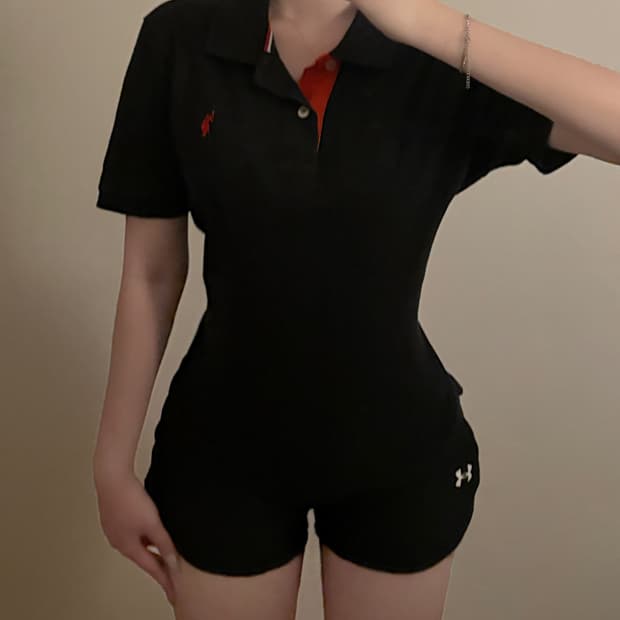 폴로 카라 반팔티