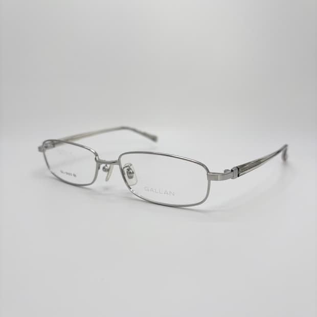 GALLAN 겔랑 실버 사각 메탈테 