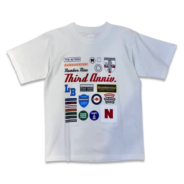 넘버나인 3주년 람브레타 모즈 이벤트 티셔츠