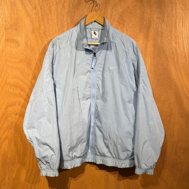 나이키 NRG 솔로스우시 우븐 트랙 자켓 M 105 스카이블루