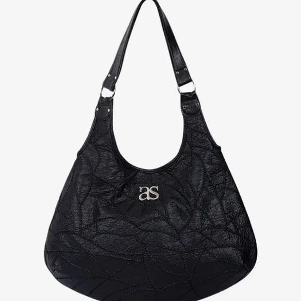ason 애즈온 베키 숄더백 블랙 BECKY SHOULDER BAG