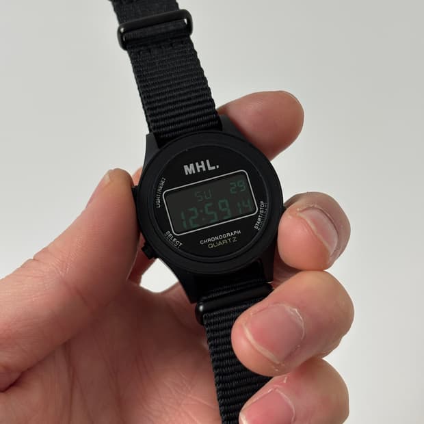 Black Digital Watch