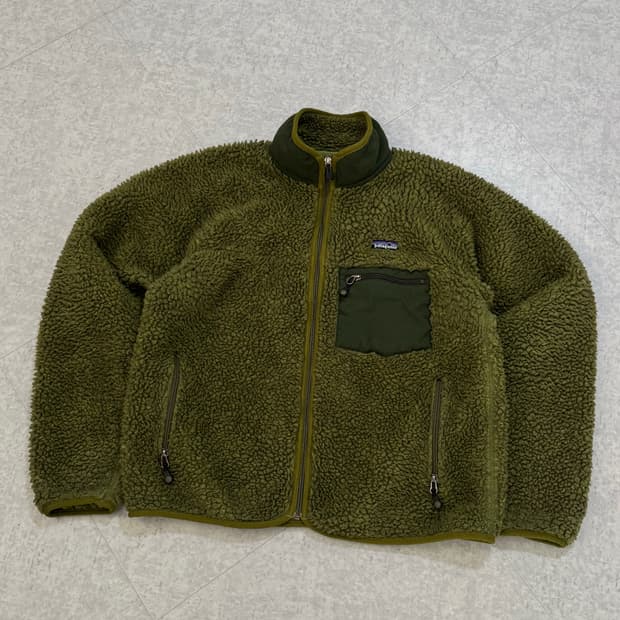 [M] 파타고니아 딥파일 맥시코 그린