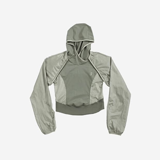 오호스(ojos) 투웨이후드볼레로 카키 