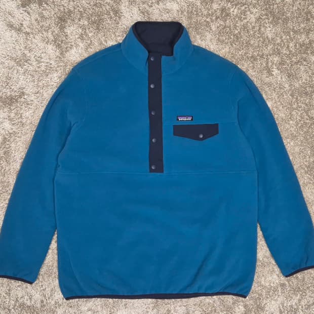 15s 파타고니아 신칠라 리버시블 틸그린/네이비