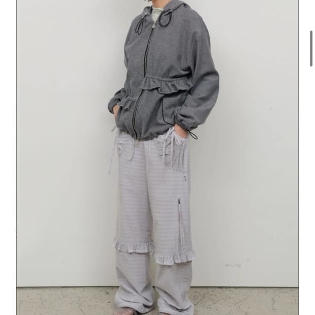 타입서비스 러플 포인트 팬츠 라이트그레이