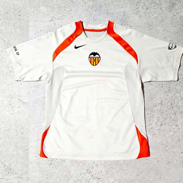 나이키 발렌시아 FC 04-05 트레이닝 유니폼 훈련복 반팔