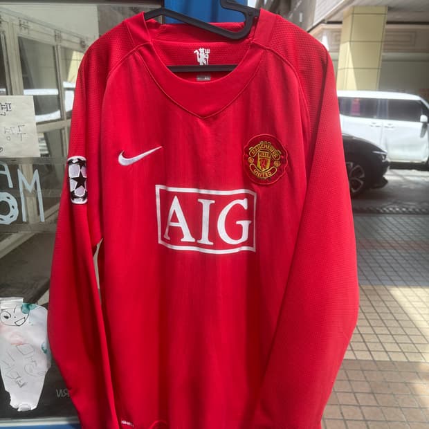 07-08 맨유 챔스 웨인 루니 긴팔 유닢폼