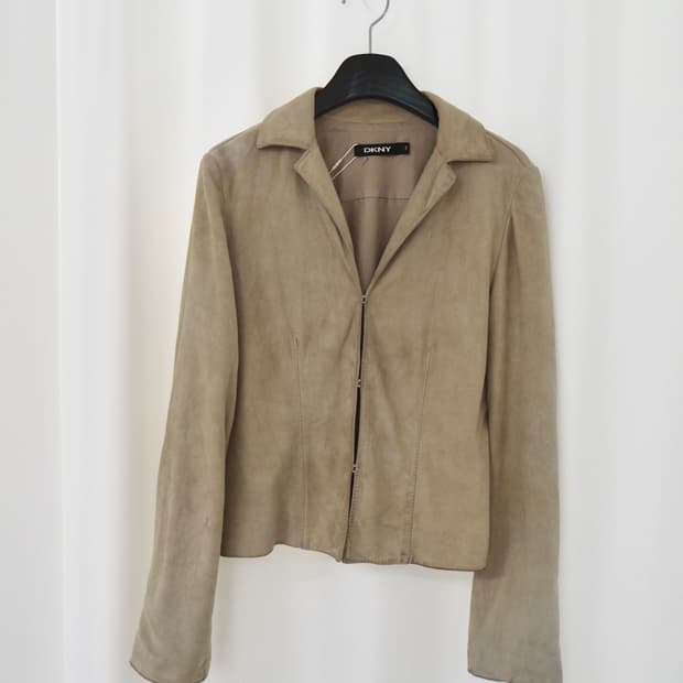 DKNY suede jacket