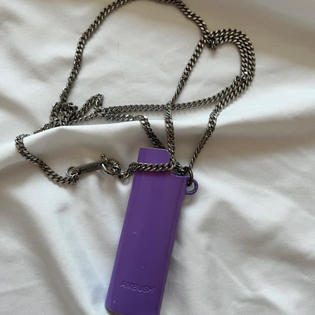 앰부쉬 라이터 케이스 키링 목걸이