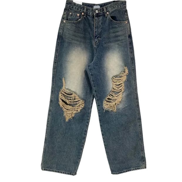 찢어진 청바지