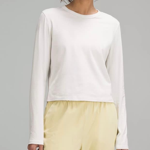 룰루레몬 롱슬리브 여성 티셔츠 새상품