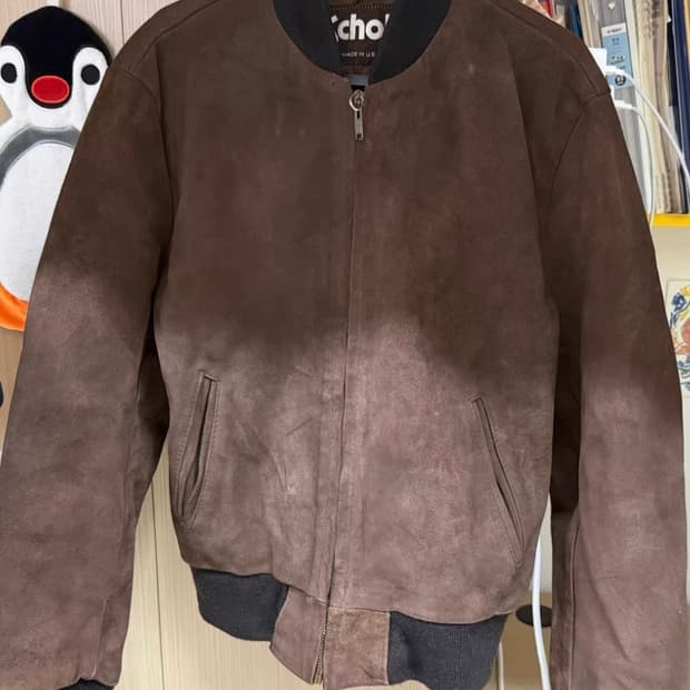 [Schott NYC] USA 빈티지 스웨이드 레더 자켓 