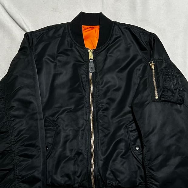 XS 알파인더스트리 리버시블 MA-1 항공 자켓