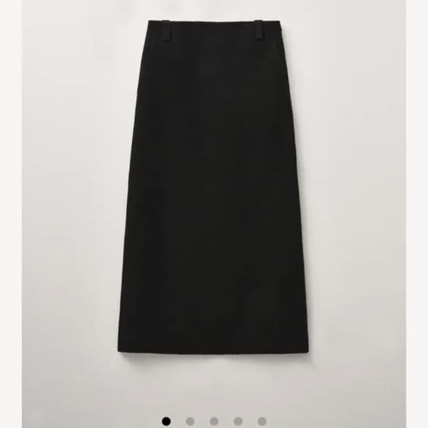 게드ged 모네 울 스커트