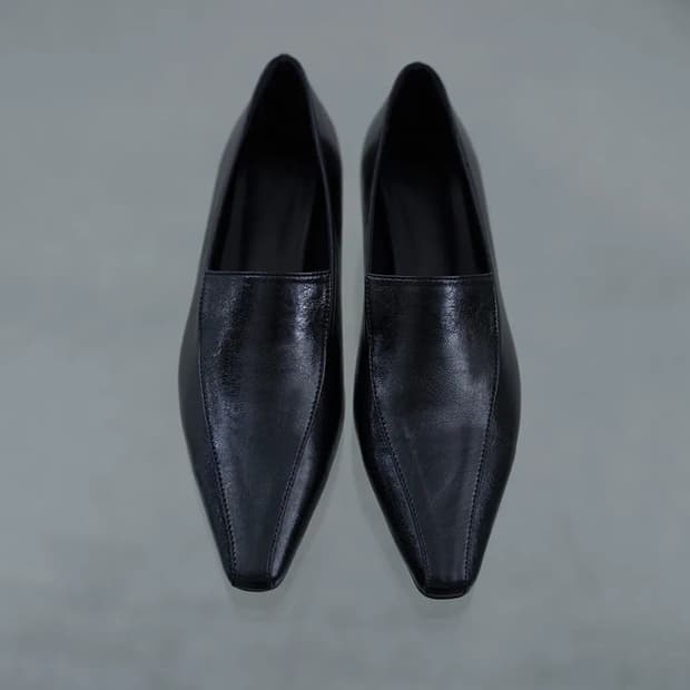 코르베 테이아 스퀘어 로퍼 245 블랙