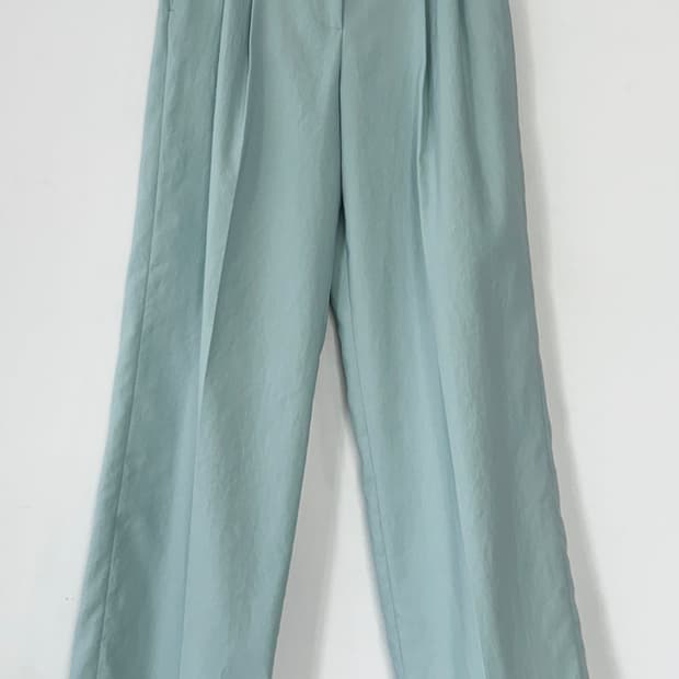 타임 23 투턱 와이드 팬츠