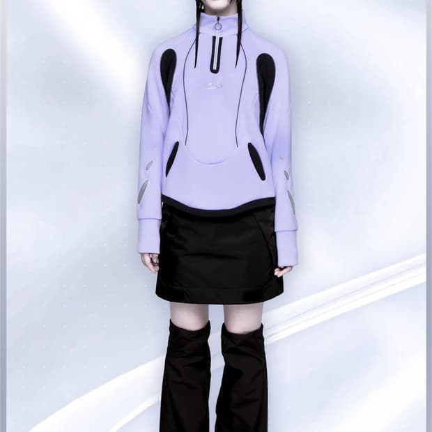 chloma 져지 서브컬쳐 빈티지 아노깔 유니크 고프코어 사이버코어