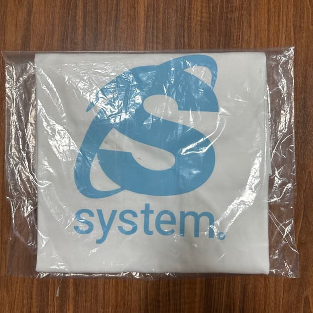 시스템 서울 system seoul 반팔 티셔츠 화이트