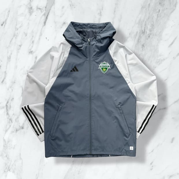 아디다스 전북현대 코치 지급용 올웨더 레인 자켓 