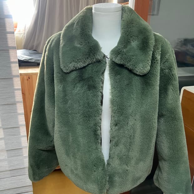 루루서울 그린 퍼자켓