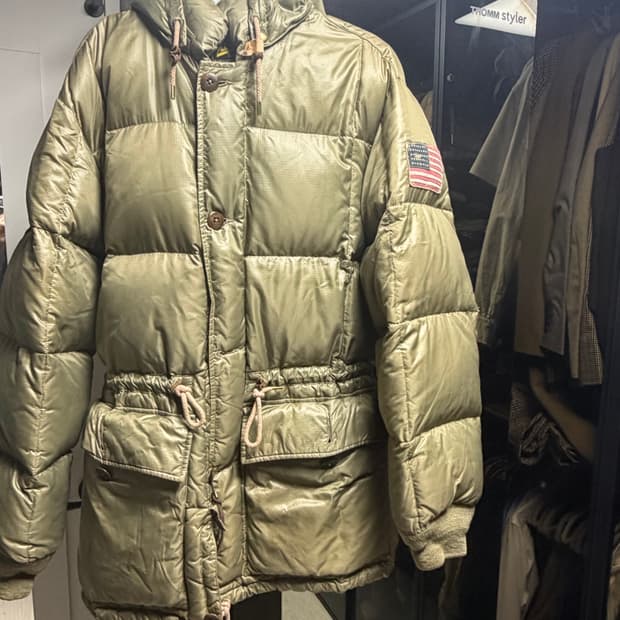 폴로 랄프로랜 유콘 파카 카키 올리브 100-105