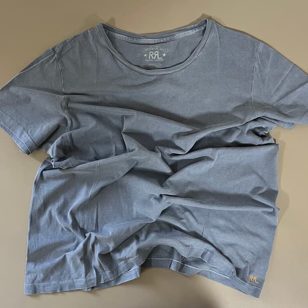 RRL 가먼트다이 티셔츠