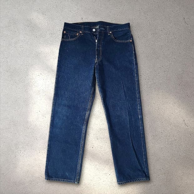 리바이스 501-0101  데님 진 팬츠 청바지 빈티지 인디고 진청