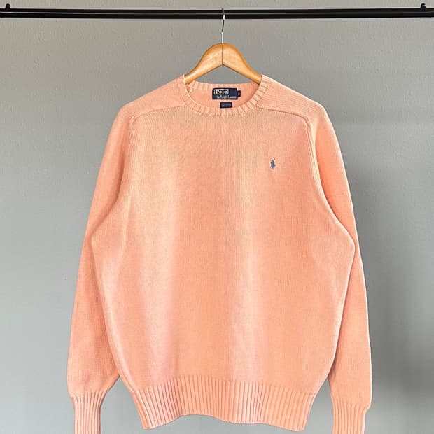 [XL]폴로 랄프로렌 코튼 니트 스웨터