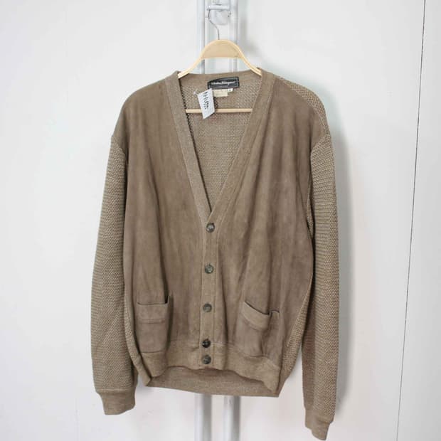 N-10555/살바토레 페레가모 정품 남성용 가디건 M