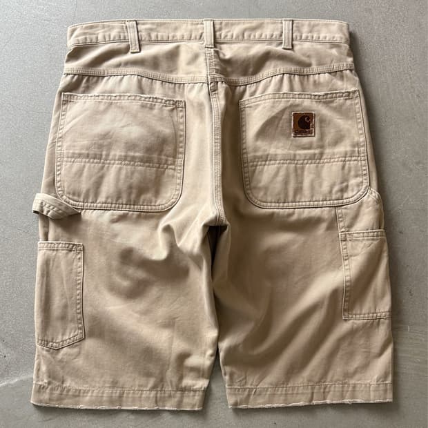 Carhartt Beige Carpenter Work Shorts