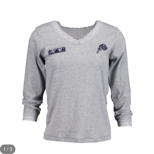 샬롬클럽 레이스 탑 GOTTI LACE TOP GRAY